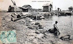 ALGER-AGHA - ARRIERE-PORT